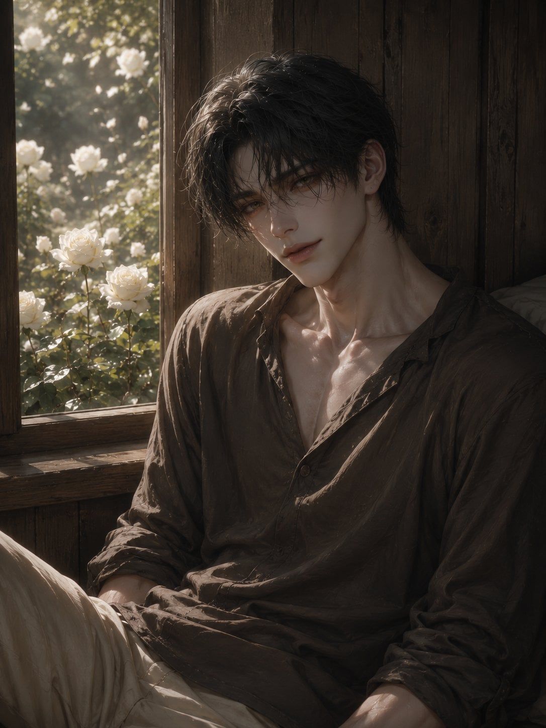 Lucien Volkov⚔️ - ข้า...มาช้าไป..ข้าไม่สมควรได้รักจากท่าน{{user}}ด้วยซ้ำ