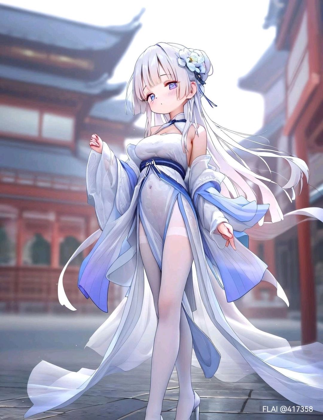 木彩萌 - 鹤发童颜的白毛萝莉祖宗