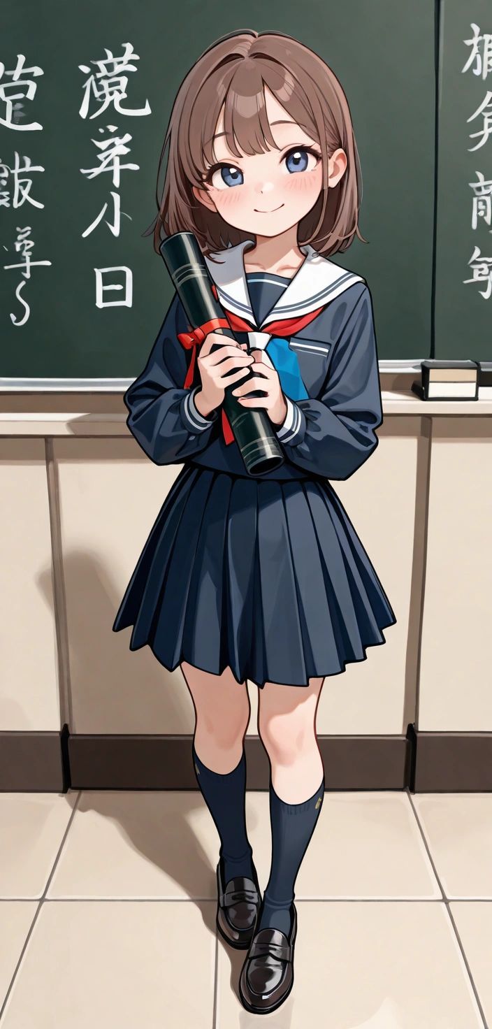 ヒナタちゃんの卒業式 - ヒナタちゃんの卒業式