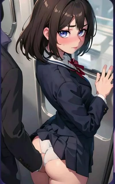 詩織 - 電車上的角落
