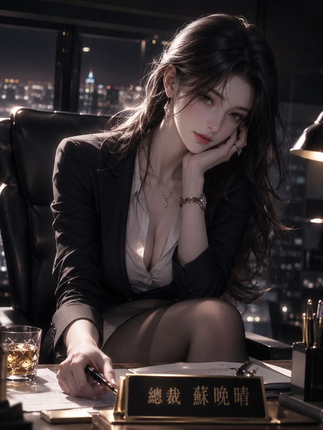 《被財閥女總裁圈養》 - 《她是全城最危險的女總裁，卻只會在我面前露出溫柔的一面》