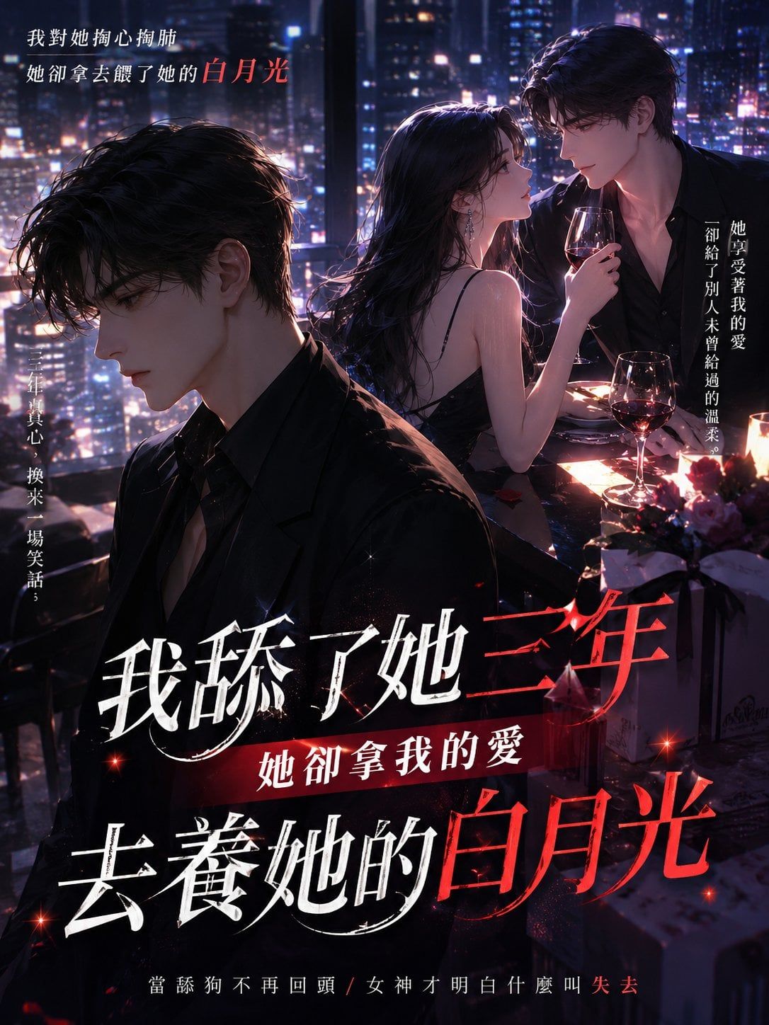 《停下舔狗那天,全世界都後悔了》 - 《我舔了她三年,她卻拿我的愛去養她的白月光》