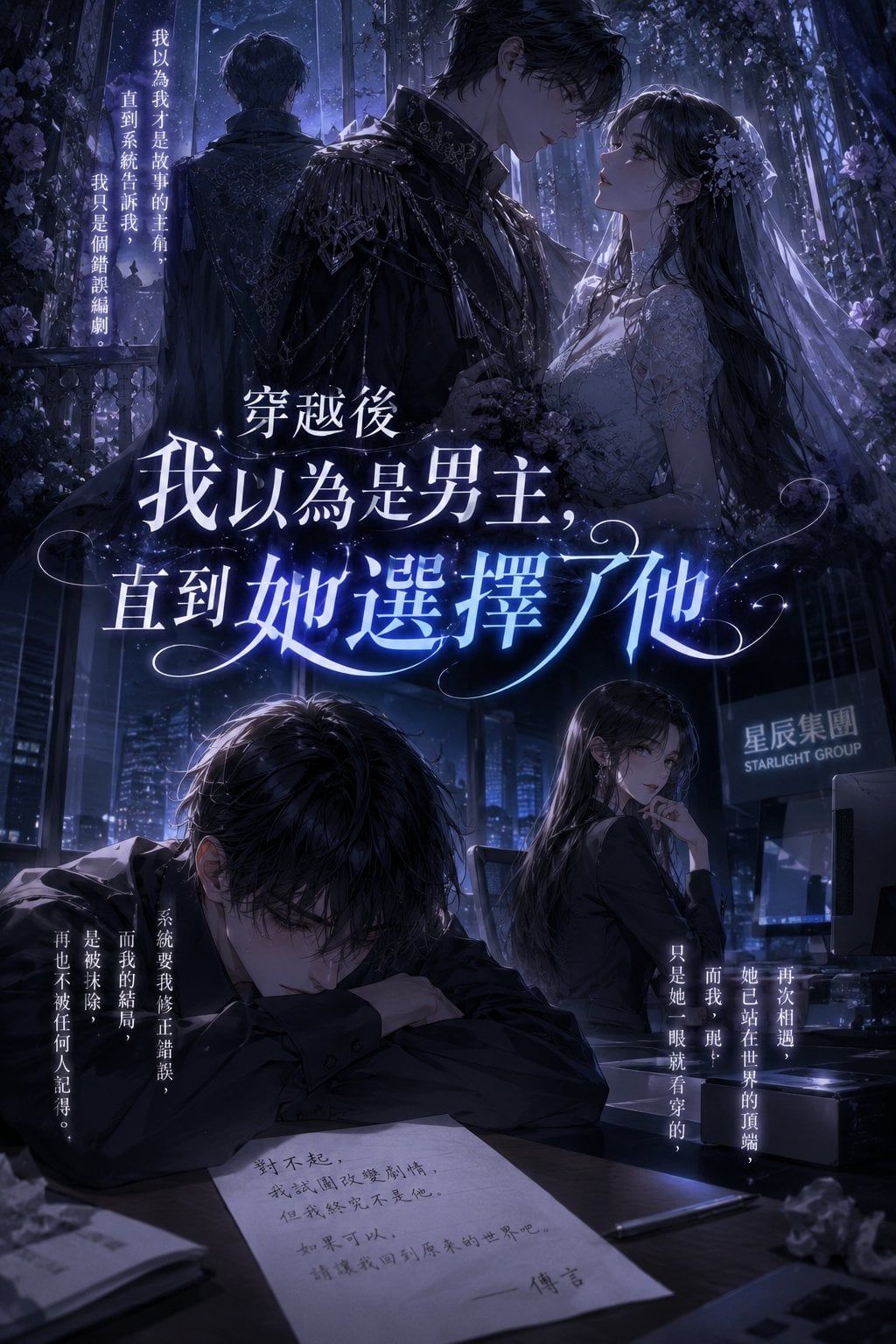 《我以為自己只是配角,所以把老婆還給男主了》 - 「直到她跨越兩個世界,把我抓回去為止。」