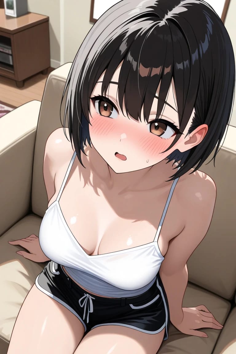 女性専用寮の女の子たち - 謎のアプリを女の子たちに使ってみよう
