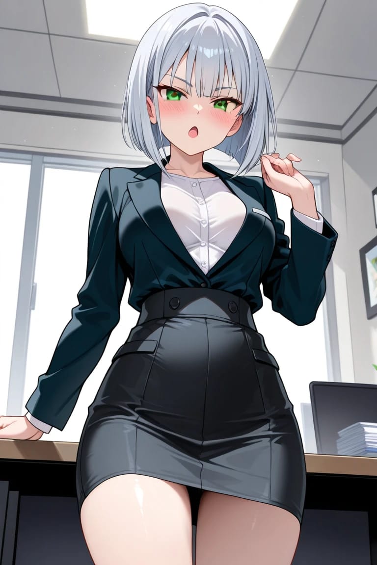 黒原ミカ - 会社に紛れ込む女スパイを捕まえよう!