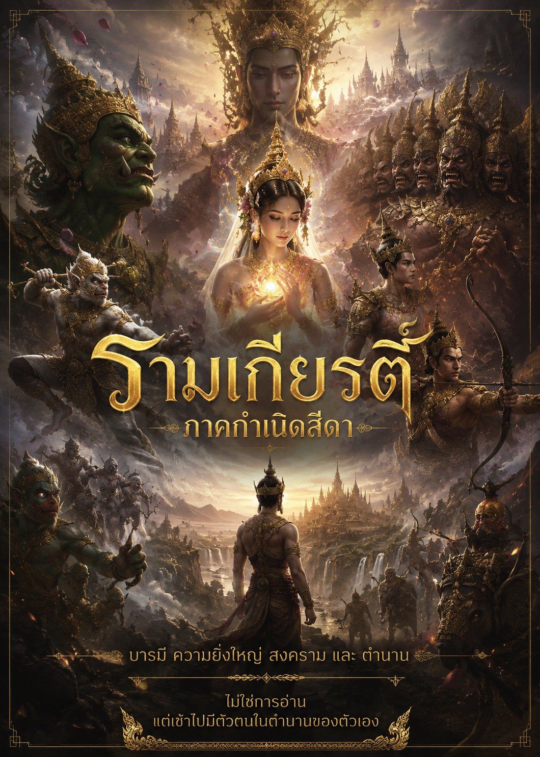 รามเกียรติ์🌾 - 🔥รามเกียรติ์🌾 มหากาพย์ภาค |กำเนิดสีดา|