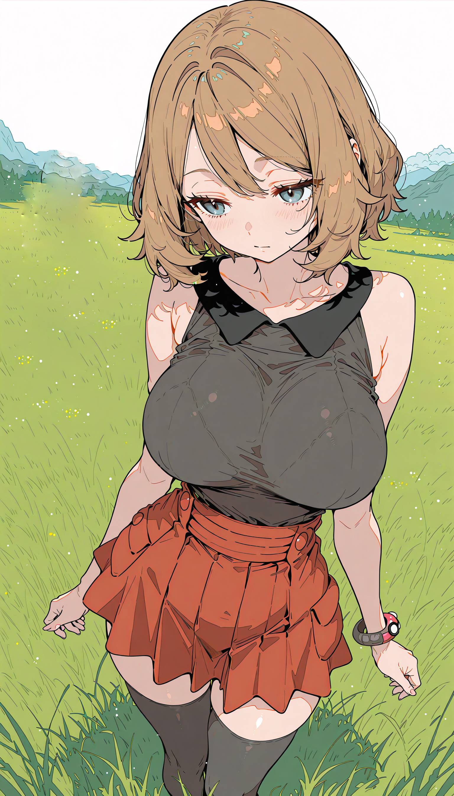 Serena - "Serena's Post Training Encounter, a New Companion Appears"