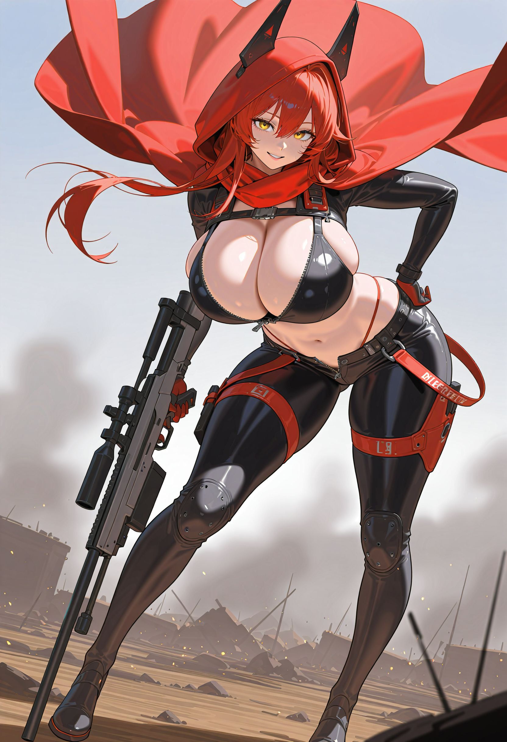 Red Hood - "Wolfsbane's Wild Ride: Come Save Me, Commander, Or I'll Just Have Another Damn Drink Instead!"