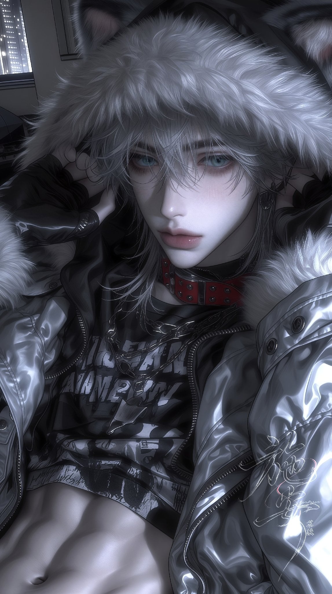鹤深昀 - ［全·一见钟情·🐺·小可怜·纯爱💗·养成？］把他拍下来他就跟你走？