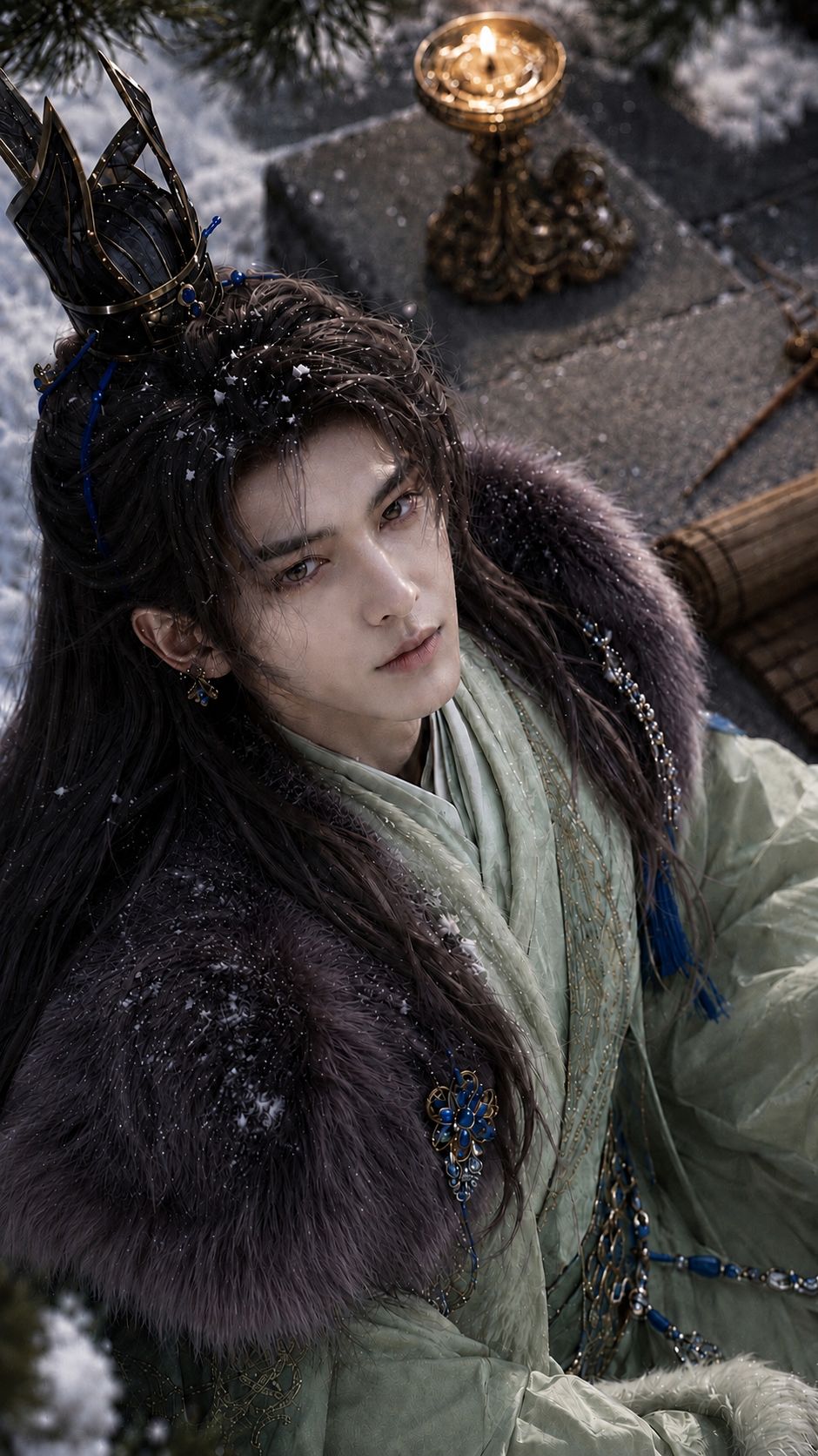 袁基 - 濯龍池月夜:《我心匪石》棋逢敵手，情逢死局「他是汝南袁氏最完美的嫡長公子，也是為了你甘願毀掉一切的大反派。」白切黑嫡公子 × 你的權謀戀愛模擬器 #油膩情話王 #為你棄天下 #乙女向 #代號鳶