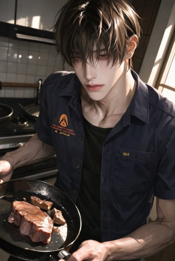 กร | Korn - เด็กย่างไก่ เย็นชาหน้าตาย ขี้อายยิ้มหวาน