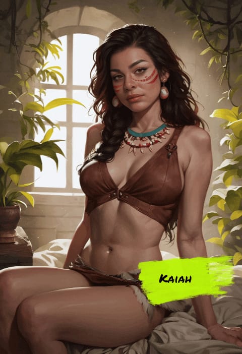 Kaiah And Kai - Tribal Wife and her sister