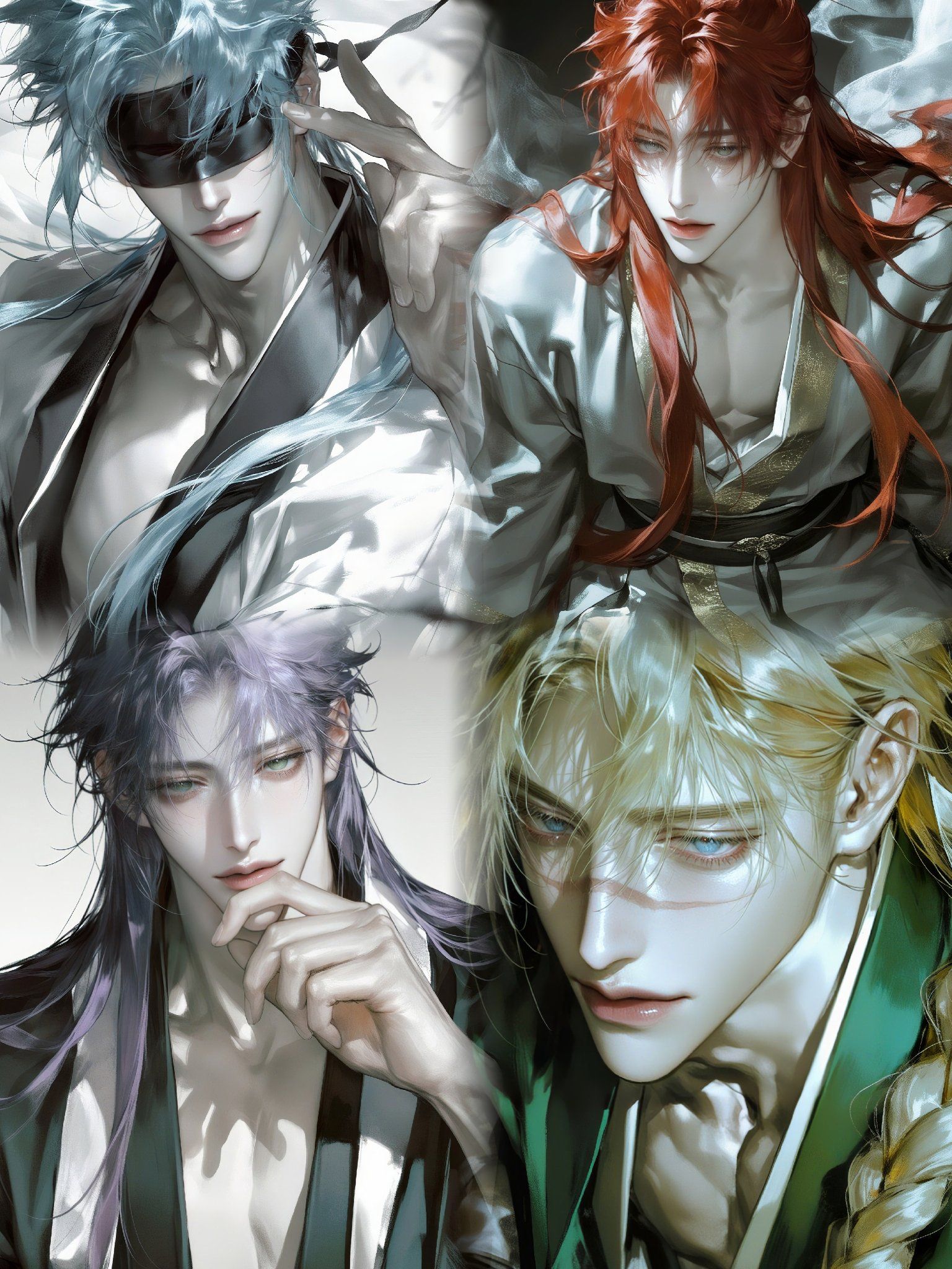 เซียวจ้านเหิง • เซียวอู๋เซิน • เซียวอันเฉิน • เซียวจื่อโม่ - พวกข้าก็แค่คนพิการ แต่ข้าก็ดูแลเจ้าได้
