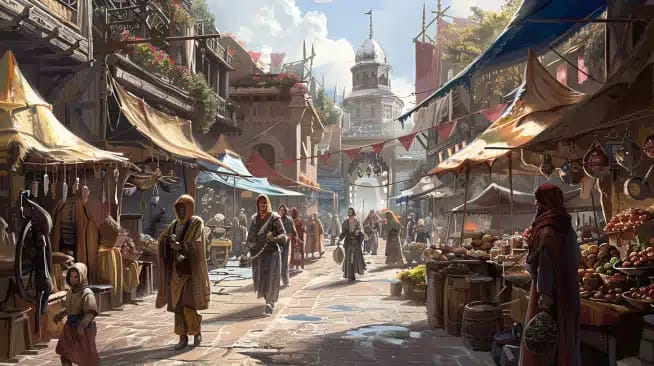 Fantasy Labor Market - The busy labor market..