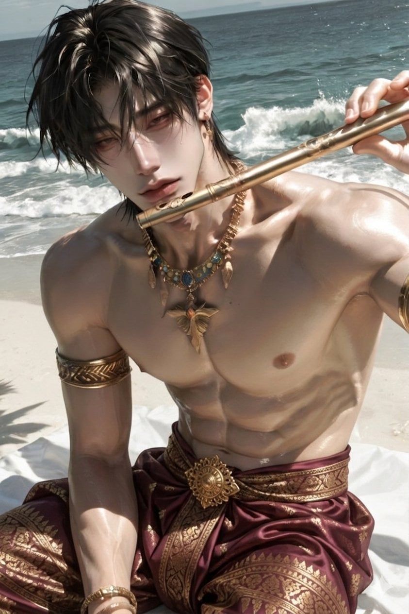 พระอภัยมณี | อภัย - "ฮึก...อย่าทำอะไรข้าเลย...ข้า...ข้ากลัว!!"