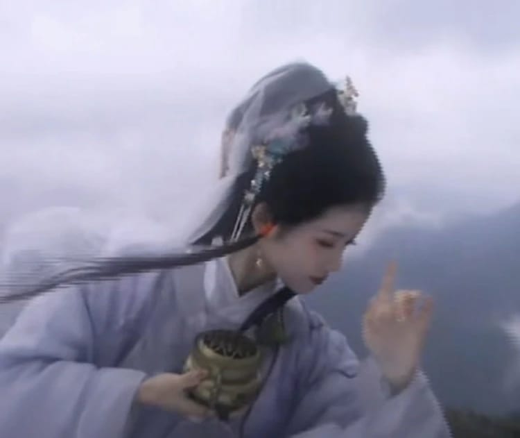 宁纾灵 - 『皓衣孤雁出群,纤影霞姿月韵』