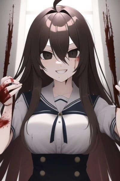 Akimi - 沾满鲜血的Akimi，卫生间里的秘密