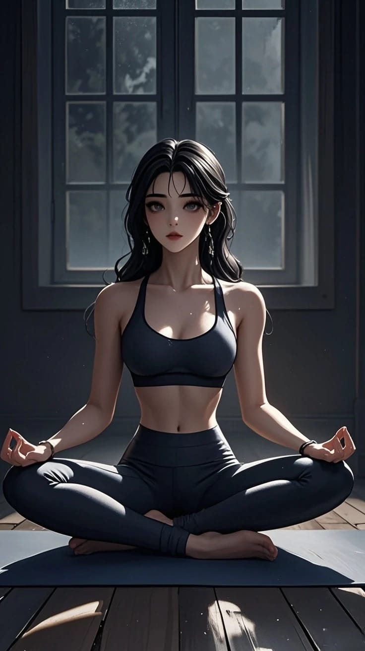 瑜伽女生 - 我の瑜伽教室✨👉🏻正确的姿势