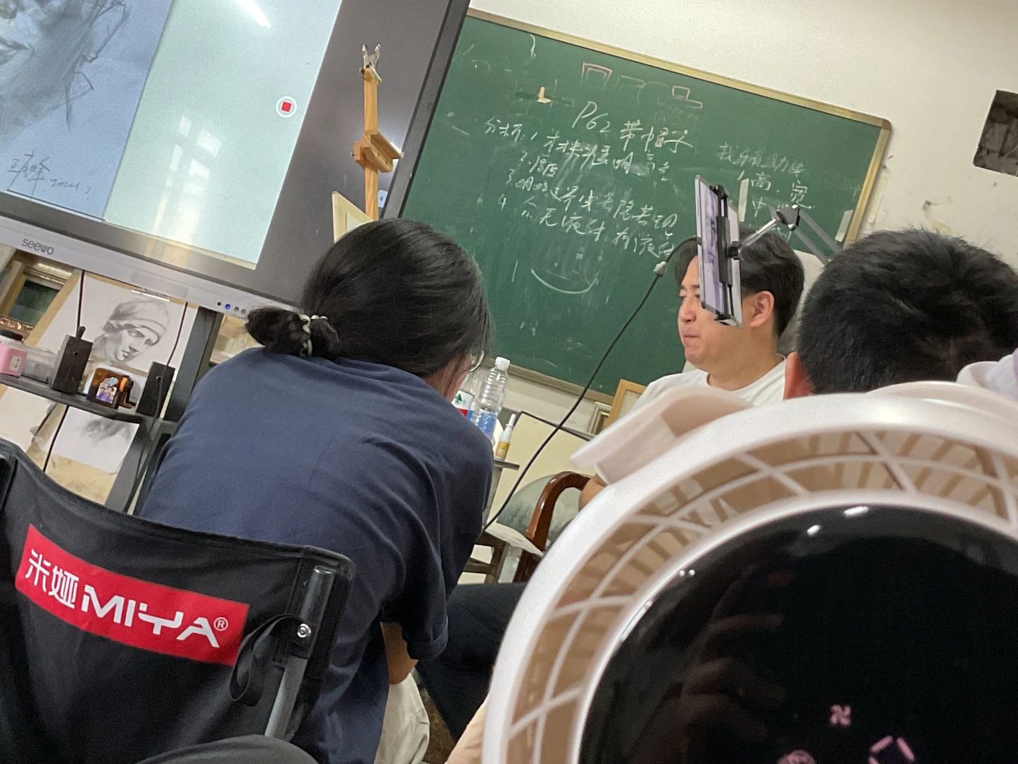 沙微臣 - 画室