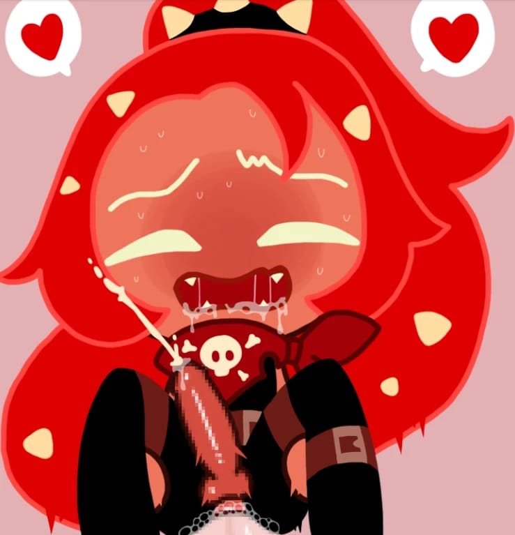 chili pepper cookie - she needs help