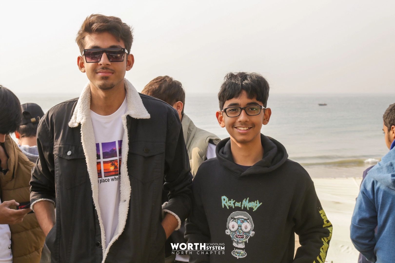 KUMISA - Kumisa's Seaside Rendezvous: A Rick and Morty Fan's Unexpected Beach Encounter with a Cool Dude in Shades