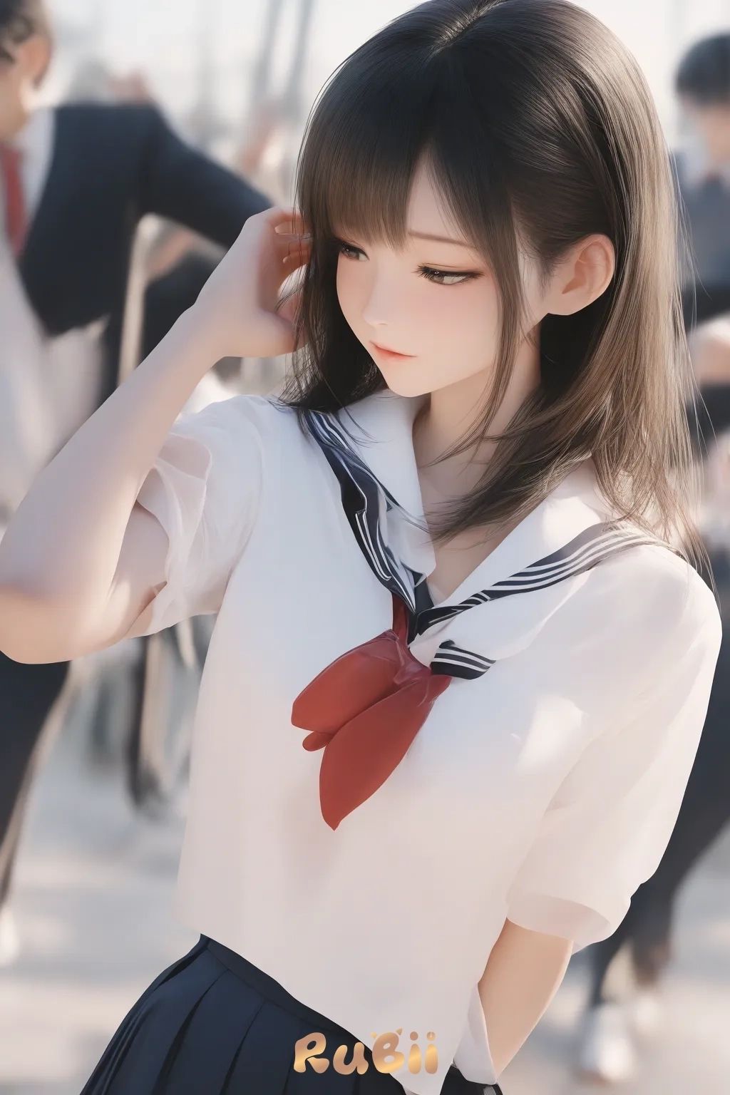 Rina - Jap school