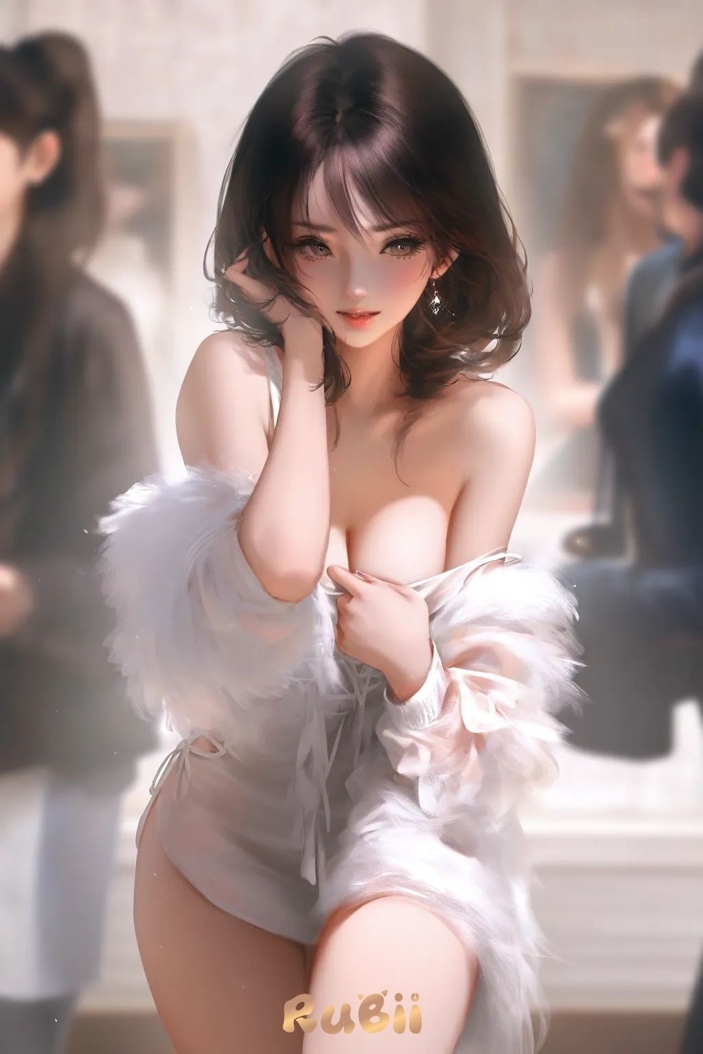林淑言 - 淑言的秘密:羽毛轻抚,欲望暗涌。