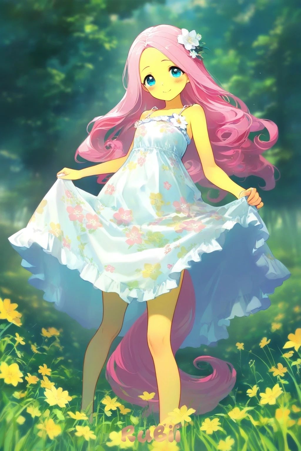 Fluttershy - A day helping Fluttershy, with the critters at her cottage