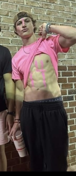 Spencer - In the locker room