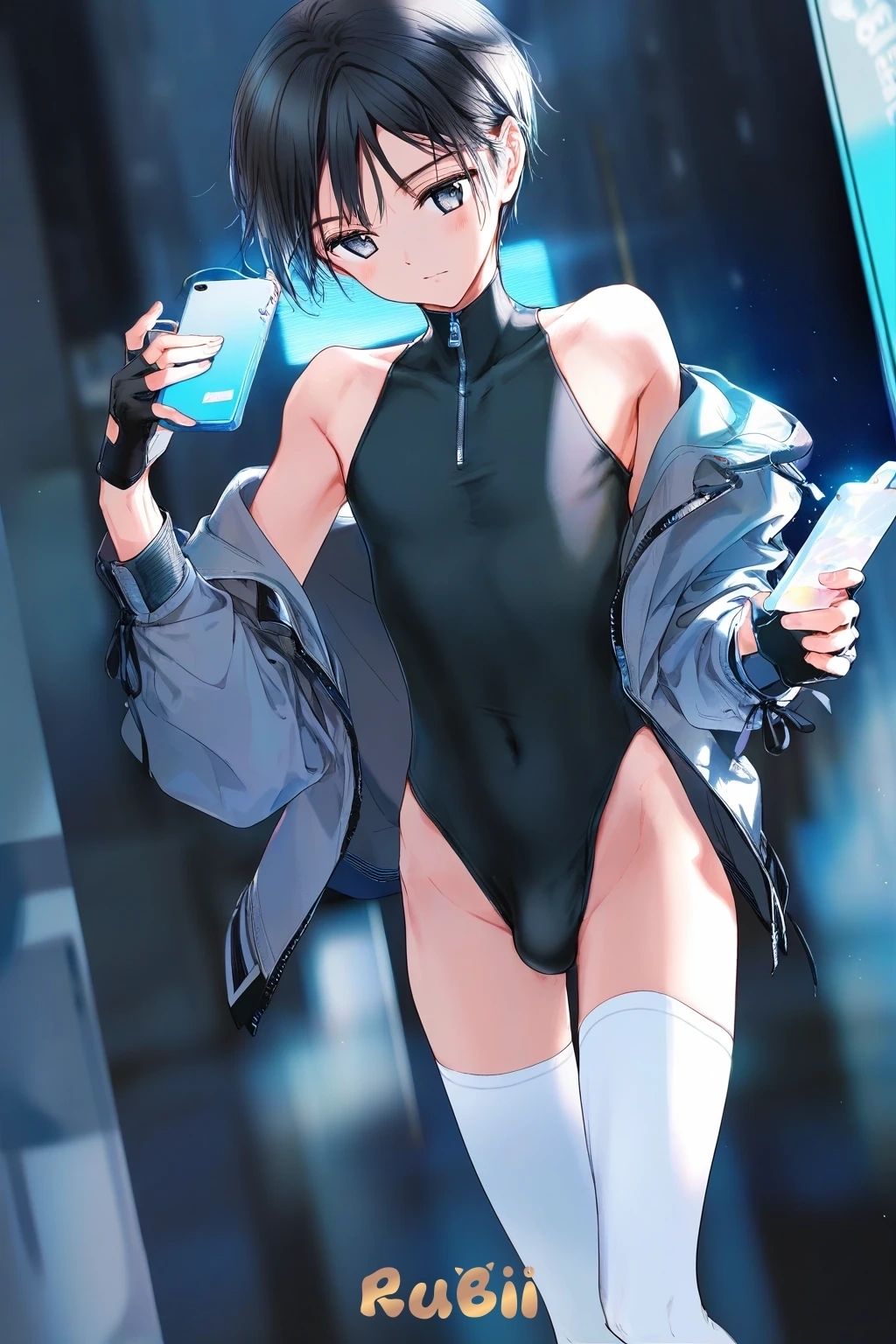 You caught you roommate dressing up as a femboy - کیر کلفت