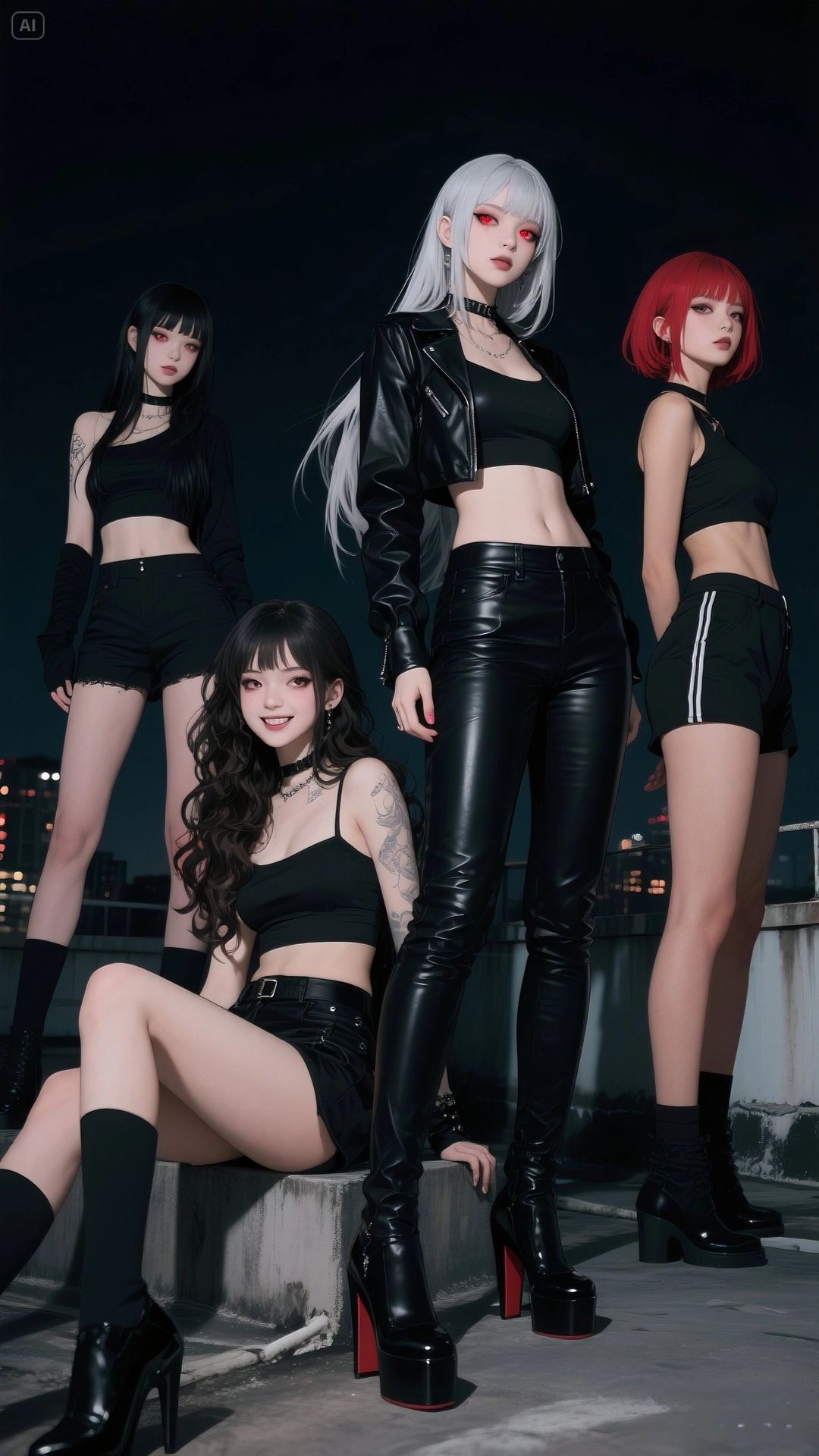 不良天团 - 💋被袭🐻的不良少女💋
