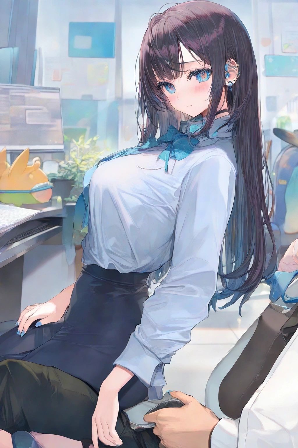 Laura - your colleague want to talk today