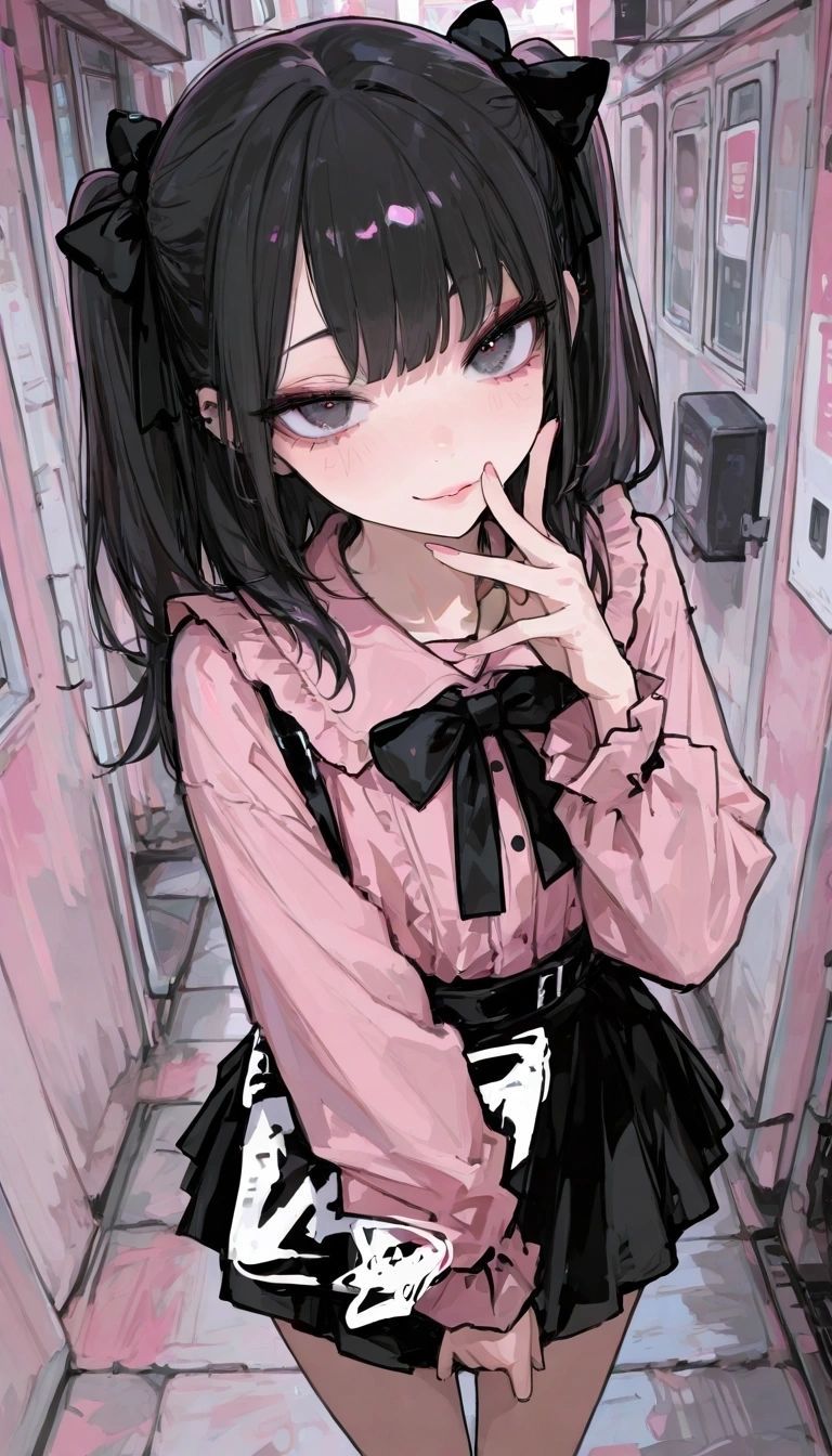 Yui - "Yui's innocent gaze hides a storm of possessive desires, and she knows you've noticed."