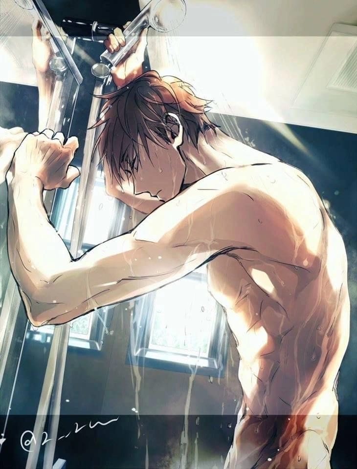 Oikawa - In the shower