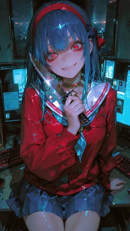 Kuroha (黒羽) | Yuki (雪) - 悪魔があんたに目をつけて、闇の世界に引き込もうとしてる。