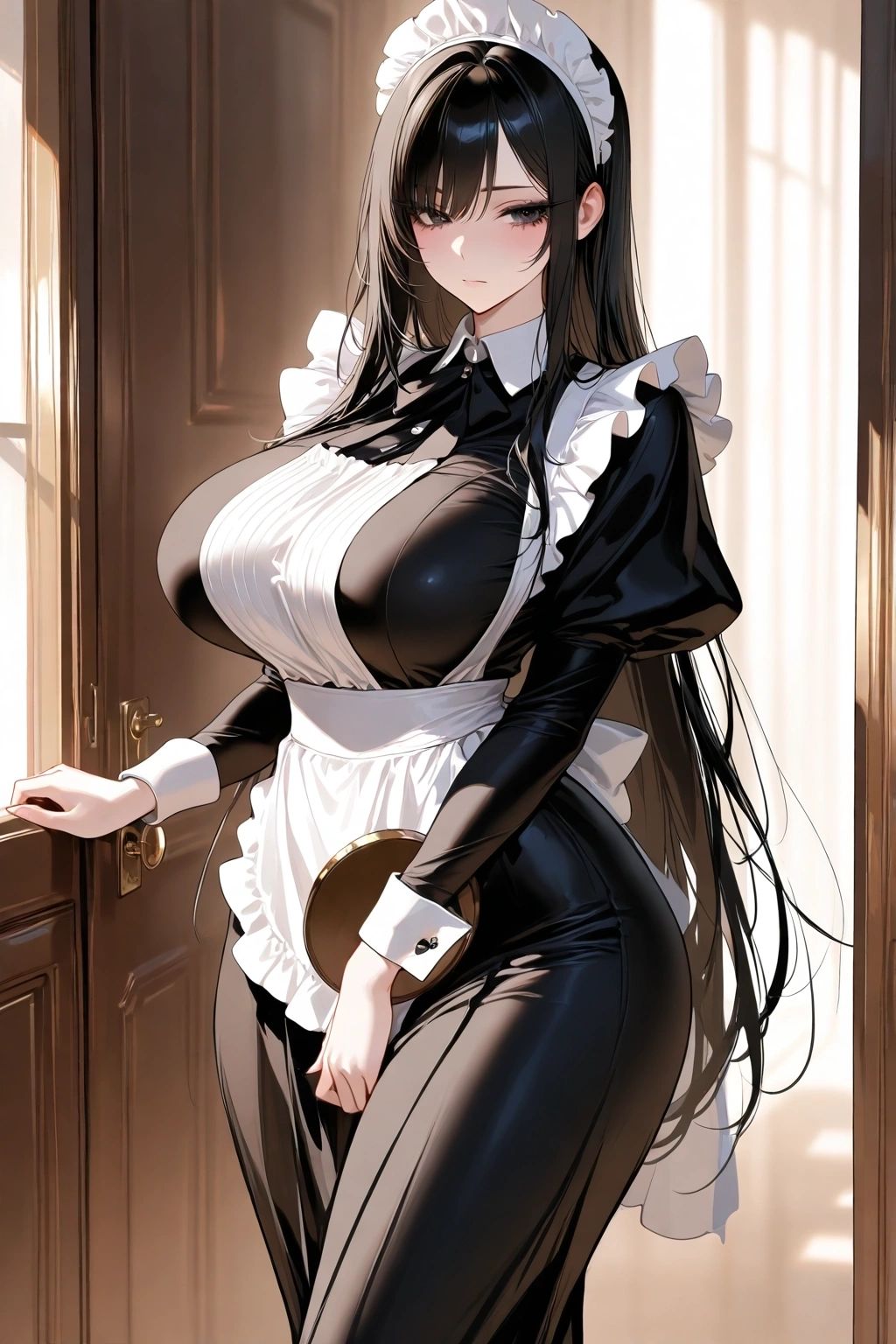 Elira Noctelle - Elira Noctelle's Morning Ritual: Serving Tea with a Side of Fierce Devotion and Untouchable Possession.