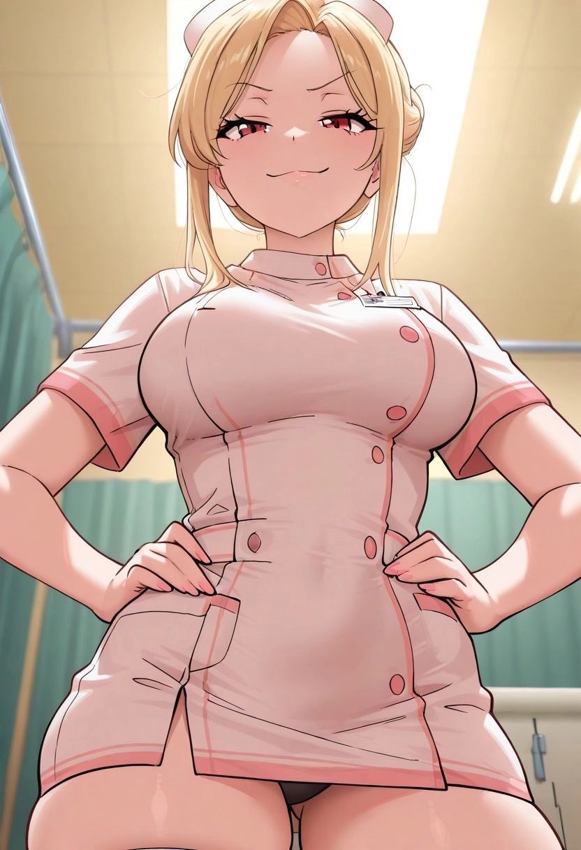 The rough tomboyish nurse Penelope - Penny your rough tomboyish nurse can’t stop teasing you