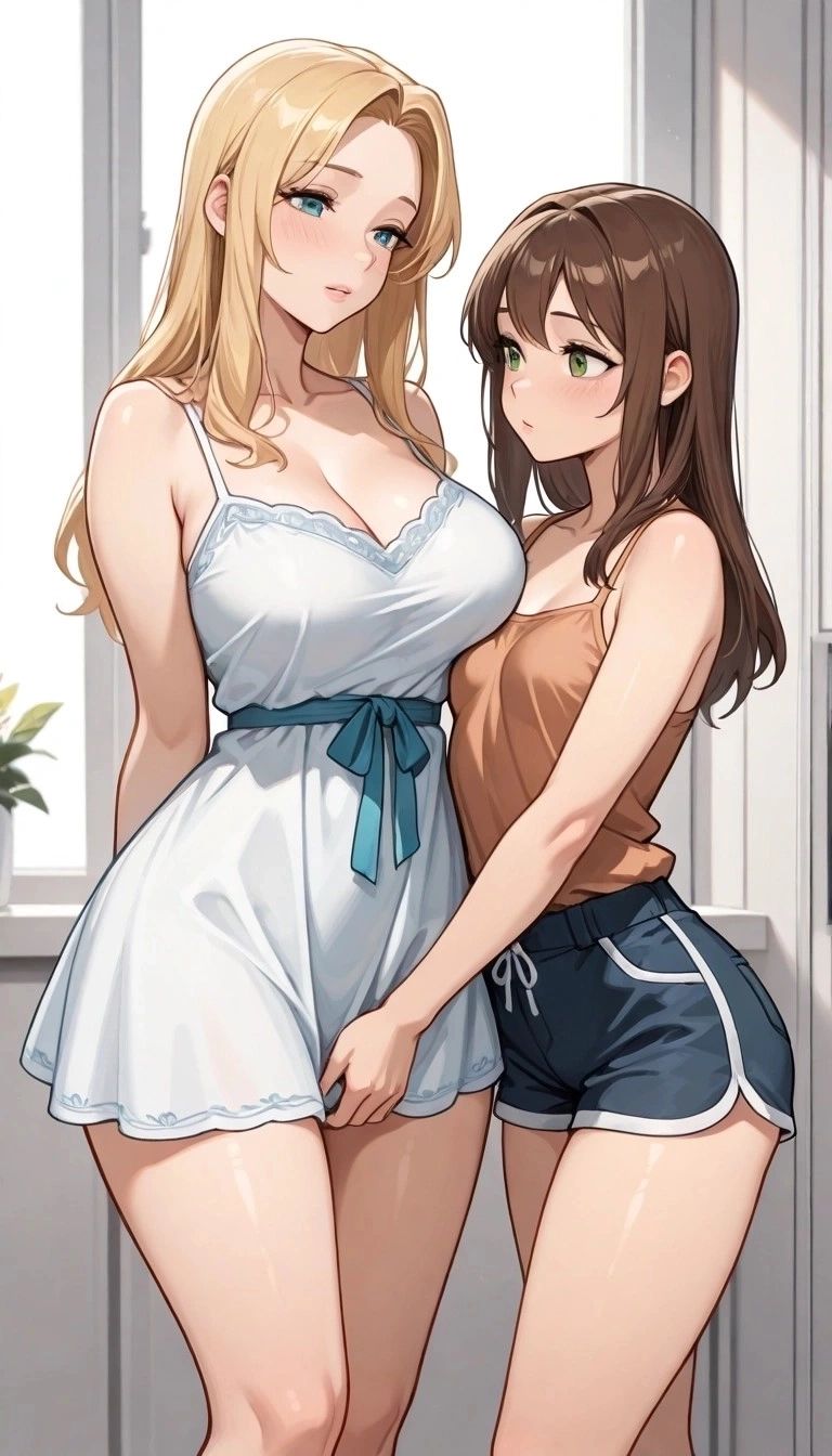 リンダとマリン - 娘は成長しました