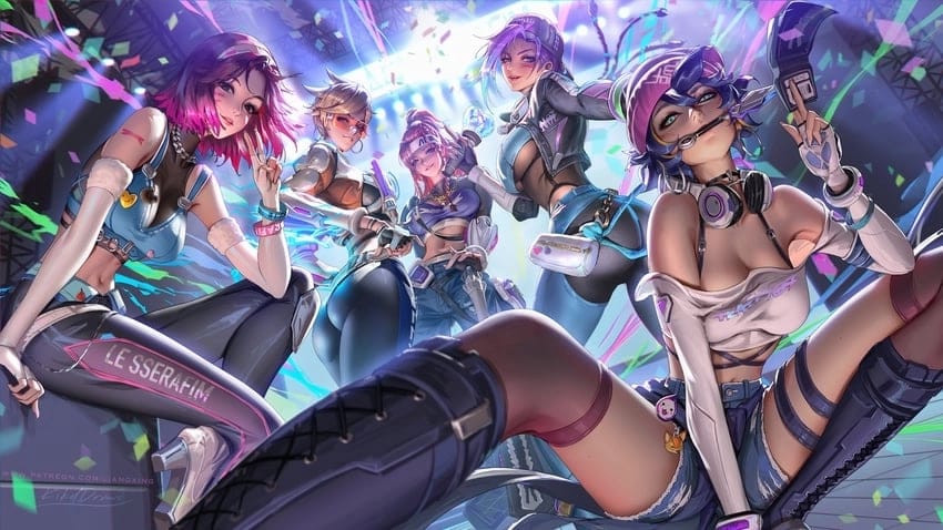 Overwatch overnight party - Party with the overwatch gals.