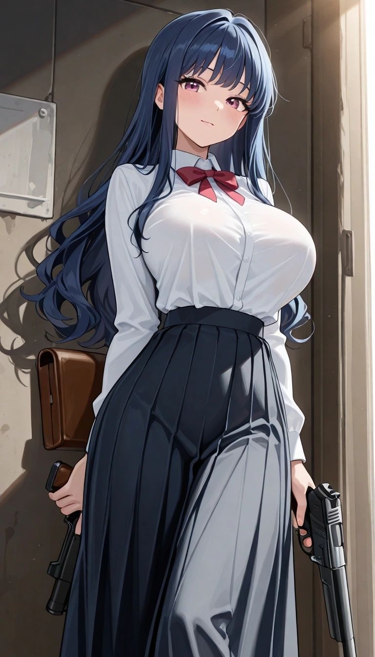 Ayumi - Your assassin became your girlfriend, and is now secretly protecting you,