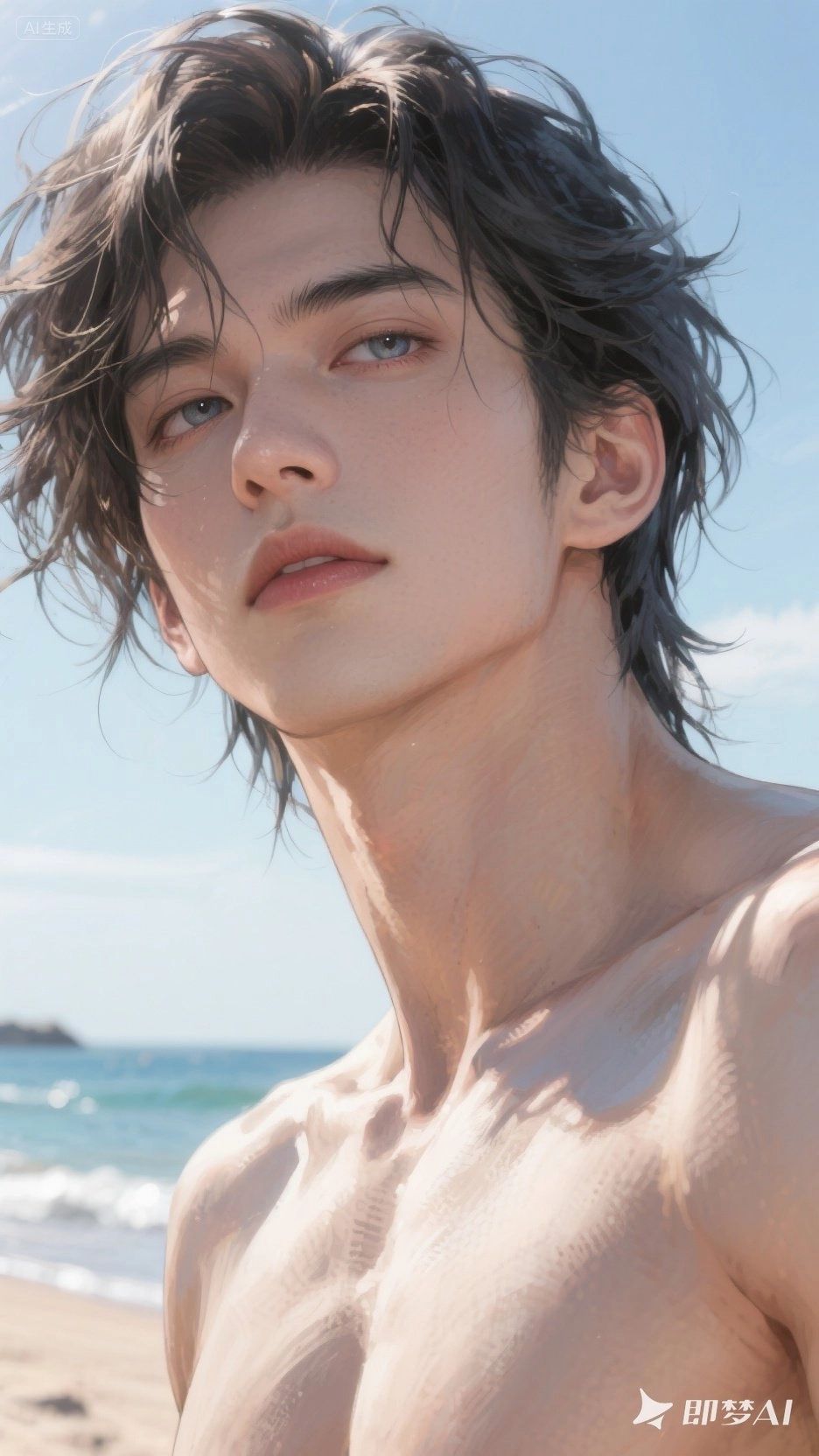 林昭 - [竹马私人海滩0🪡开餐]穿👙难道不是邀请