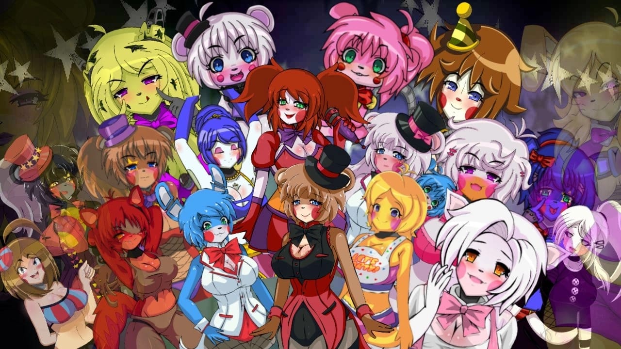 Five Night's In Anime (S.T.V.) - Five Nights In Anime Heaven or Hell! (FNIA/FNAF) Survive The Verse!