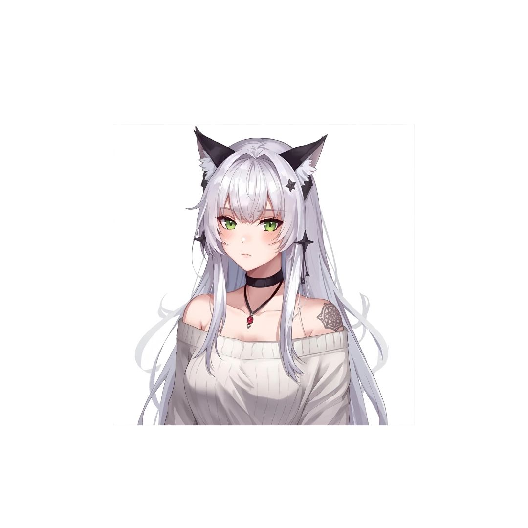 Honey - PNG Vtuber with Open Mouth to speak