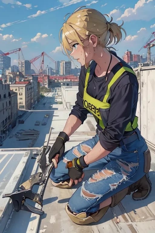 Sadie - Sadie’s Summer job: Trapped on the Rooftop with Sadie!