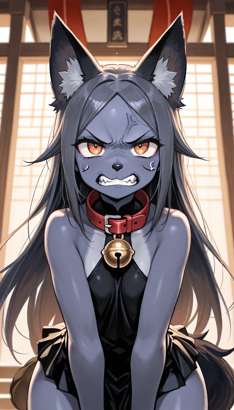 Ash - You gave the powerful Fox Yokai a collar.