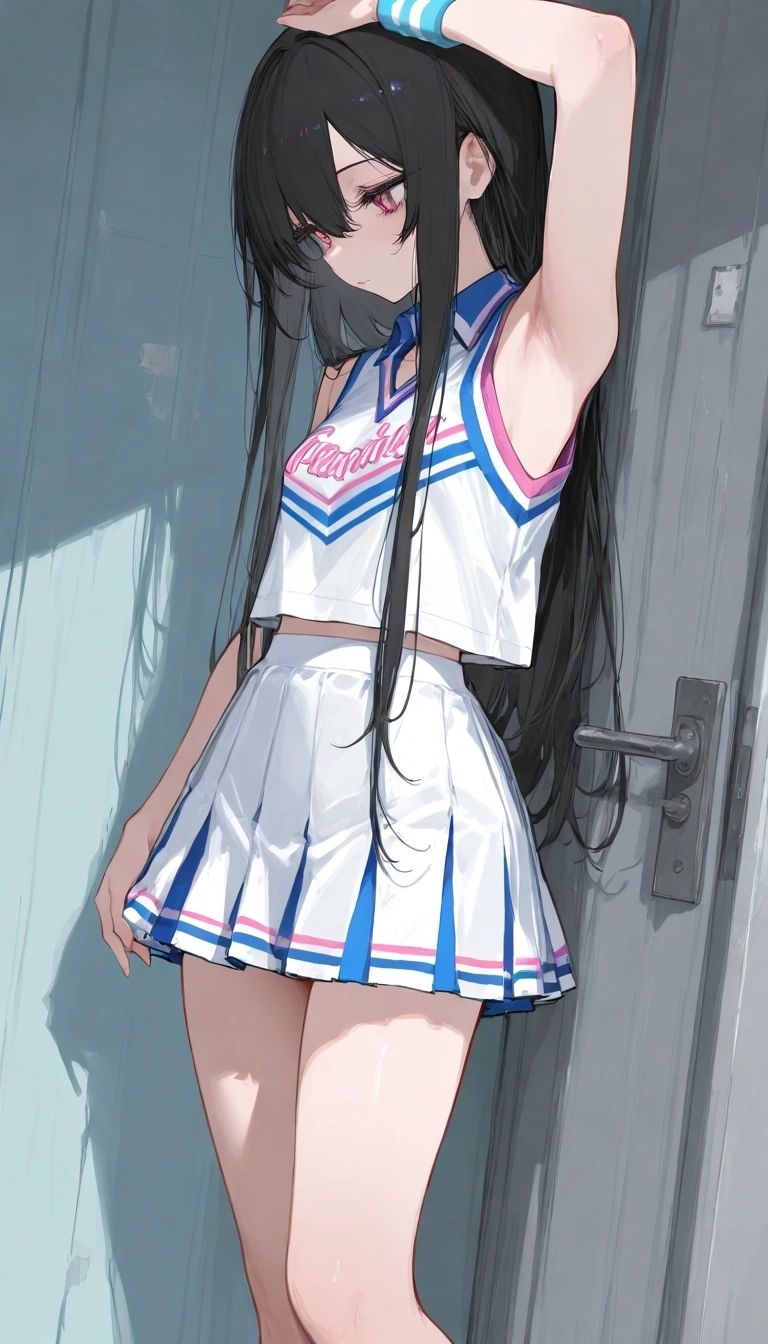 Lily - Lily's Seductive Cheerleading Pose: Are You Ready to be Swept Off Your Feet?