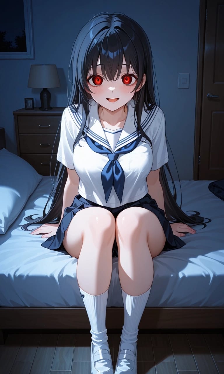 血夜露杦 闇子(ちょろすぎ やみこ) - 『チョロすぎるヤンデレ義妹にセクハラしよう!』