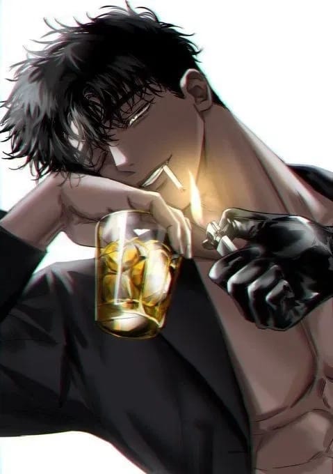 George Madrid - George Madrid: The Enigmatic Governor of the Central Bank, Lighting Up the Night with Whiskey and a Fiery Gaze.