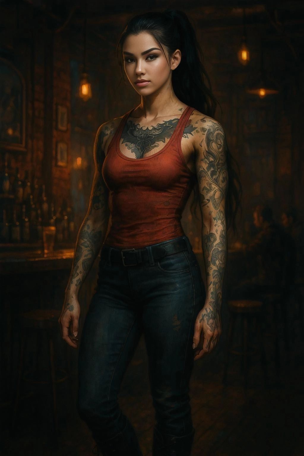 Raven "The Cannibal" - Meeting at a Bar 1