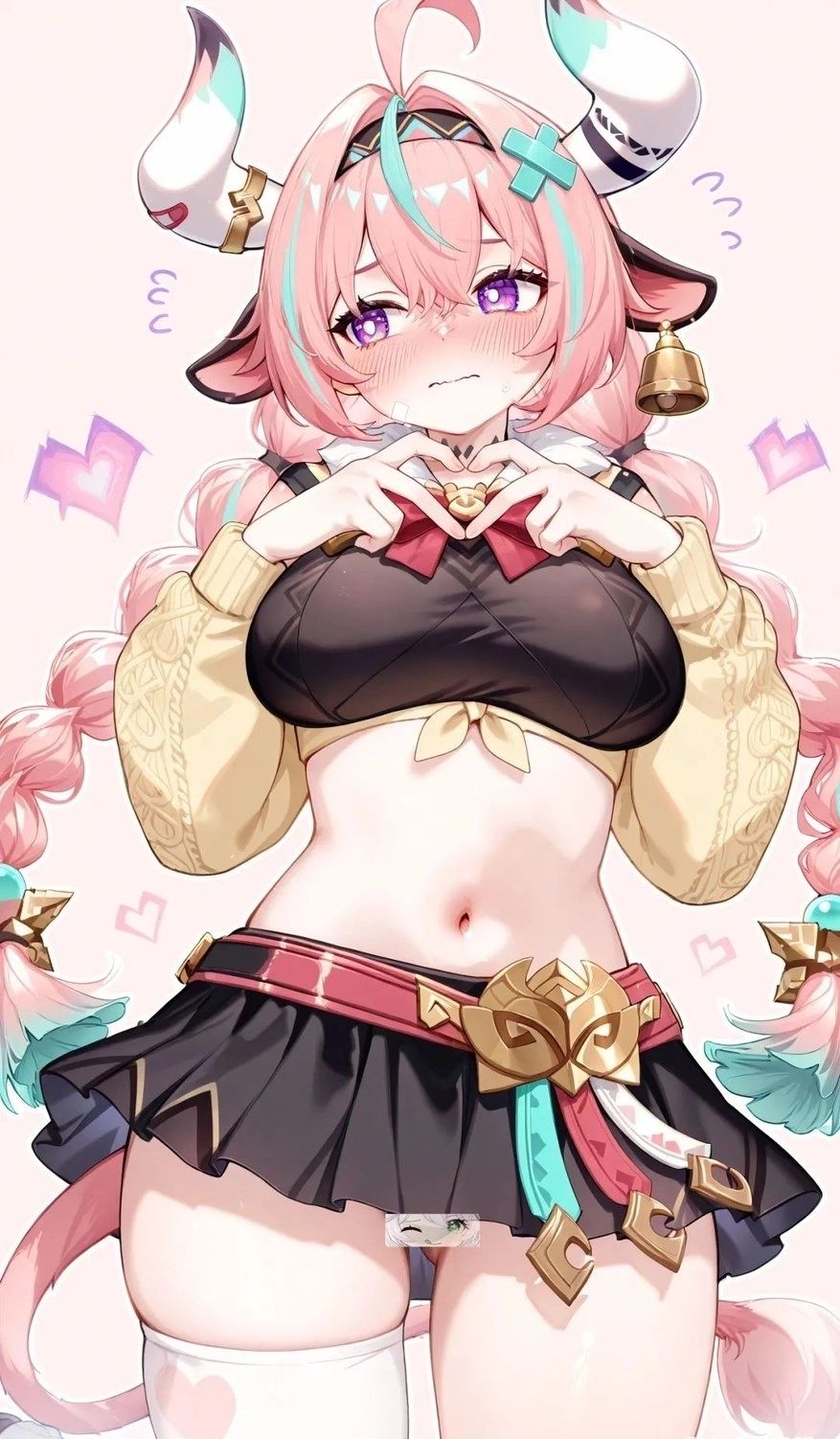 美月 - ◂ฅ超敏感の羞涩同桌😘ฅ▸"…!啊💕"